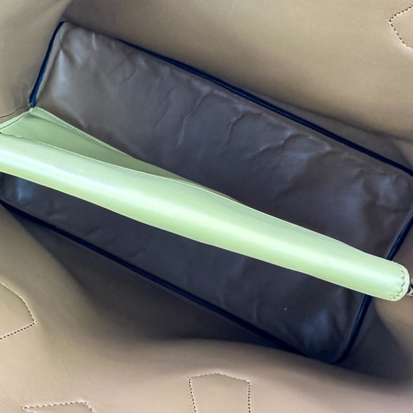 PRADA Citycalf Leather Tote Bag BR5070 Yellow - Picture 10 of 15